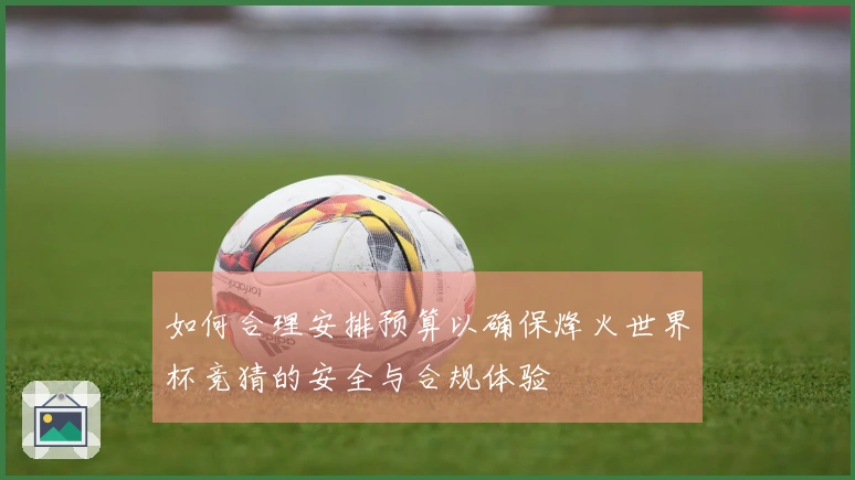 如何合理安排预算以确保烽火世界杯竞猜的安全与合规体验