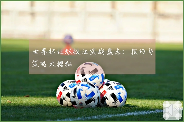 世界杯让球投注实战盘点：技巧与策略大揭秘