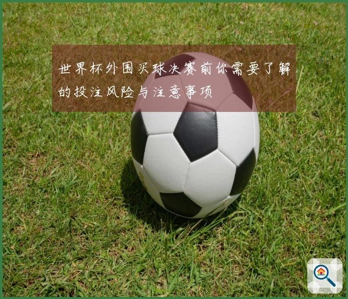 世界杯外围买球决赛前你需要了解的投注风险与注意事项
