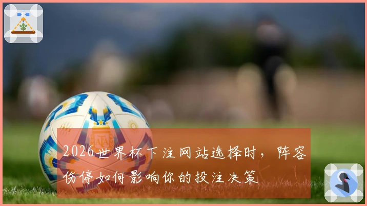 2026世界杯下注网站选择时，阵容伤停如何影响你的投注决策